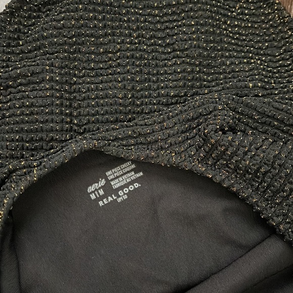 Aerie Lurex Crinkle Cut One-Piece - Picture 4 of 6